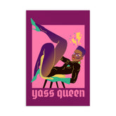 Yasss Queen Postcard